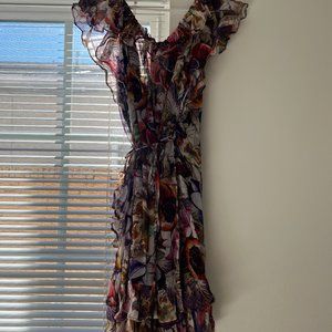 Anthropologie | Ruffled Mini Wrap